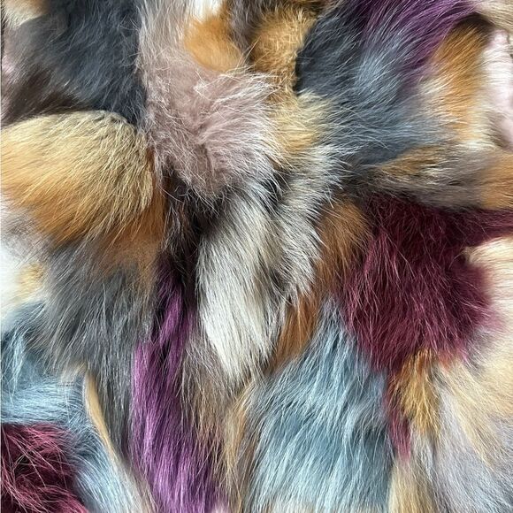 Zadig & Voltaire Bolero Fee Deluxe Gilet Fox Fur Vest Size XS - Picture 7 of 14